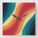 Buscar diagonal relojes de pared Abstracto