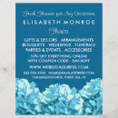 Buscar flores azules flyers Floristería