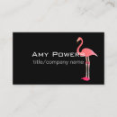 Buscar flamingo tarjetas de visita Negocio