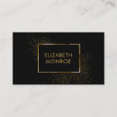 Buscar pelo negro tarjetas de visita Maquillador