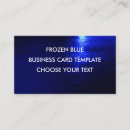 Buscar congelado tarjetas de visita Para todos