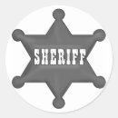 Buscar sheriff pegatinas Niños
