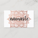 Buscar namaste tarjetas de visita Flor