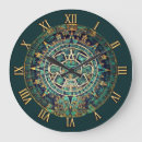Buscar azteca relojes de pared Antiguo