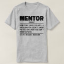 Buscar mentor camisetas Para todos
