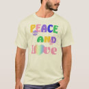 Buscar peace and love camisetas Diseño