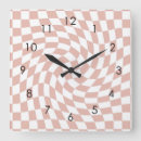 Buscar checkered relojes de pared Retro