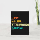 Buscar el taekwondo tarjetas Combate