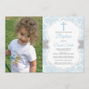 Buscar damasco azul invitaciones Cristiano