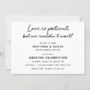 Buscar el amor es paciente invitaciones Anuncio