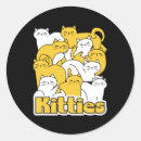 Buscar gordo pegatinas Amante de los gatos