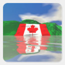 Buscar bandera canadiense pegatinas Patriótico
