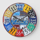 Buscar número 2 relojes de pared Vintage