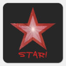 Buscar estrellas brillantes pegatinas Rojo
