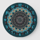 Buscar arte tribal relojes de pared Boho