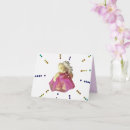 Buscar oso rosa tarjetas Chica