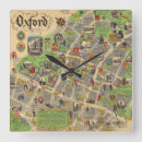 Buscar mapa del vintage relojes de pared David rumsey