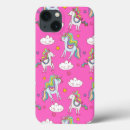 Buscar unicornio divertido iphone fundas Arco iris