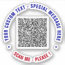 Buscar análisis pegatinas Código qr