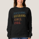Buscar 1986 sudaderas Marido