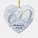 Buscar 60 o aniversario de boda adornos Aniversario del diamante