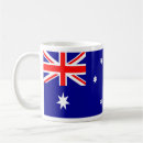 Buscar bandera de australia tazas Australiano