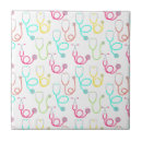 Buscar enfermera azulejos Estetoscopio