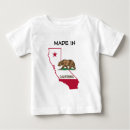 Buscar bandera del estado de california camisetas Para niños