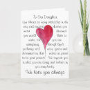 Buscar hija tarjetas Corazón