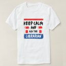 Buscar bibliotecario camisetas Librero