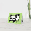 Buscar panda del amor postales Verde
