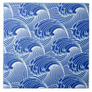 Buscar ondas azules azulejos Vintage