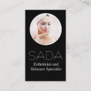 Buscar facial tarjetas de visita Spa