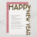 Buscar new years party invitaciones Feliz año nuevo