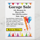 Buscar venta de garaje flyers Barrio