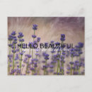 Buscar flores de la lavanda postales Floral