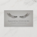 Buscar alas del ángel tarjetas de visita Para ella