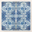 Buscar azul de delft posavasos Mosaico