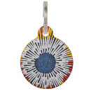 Buscar estrellas del rojo collares Azul