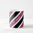 Buscar diagonal rayada tazas Moderno