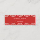 Buscar cordón hecho a mano tarjetas de visita Elegante