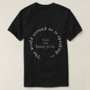 Buscar poesía camisetas Negro
