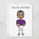 Buscar jugador de fútbol invitaciones Para él