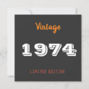 Buscar 1974 invitaciones Vintage