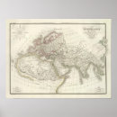 Buscar mapa del mundo histórico posters Mano