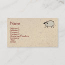 Buscar animales del campo tarjetas de visita Granja