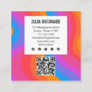 Buscar luminosas tarjetas de visita Retro