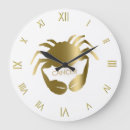 Buscar cáncer relojes de pared Zodiaco