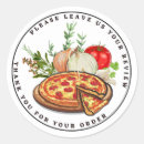 Buscar comida para llevar pegatinas Pizza