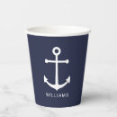 Buscar ancla papel vasos Náutica